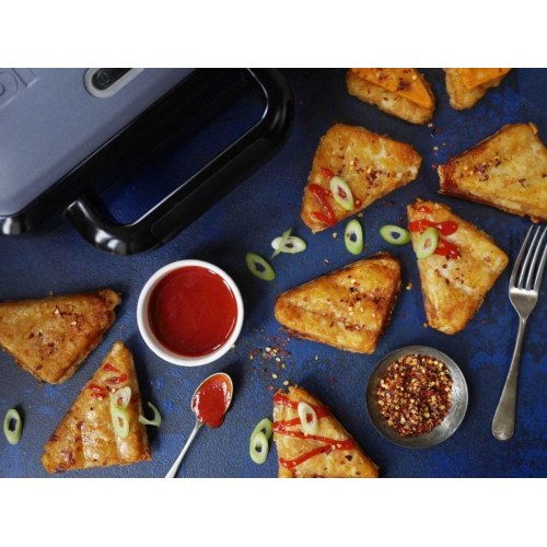 Sandwichtoaster – Breville VST082X, 2 skiver, Duraceramic