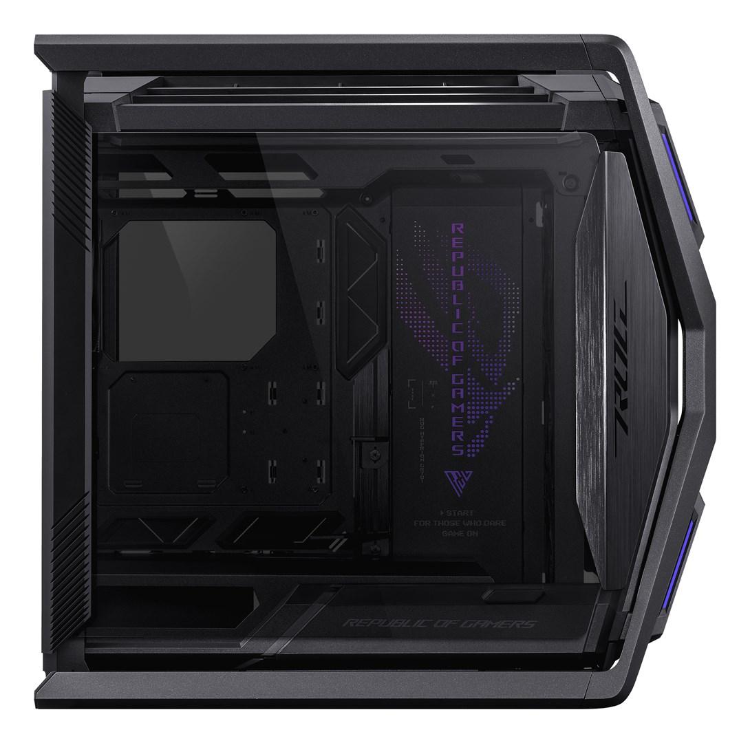 PC kabinet ASUS ROG Hyperion GR701 BTF Edition - Tower, sort med transparent side billede
