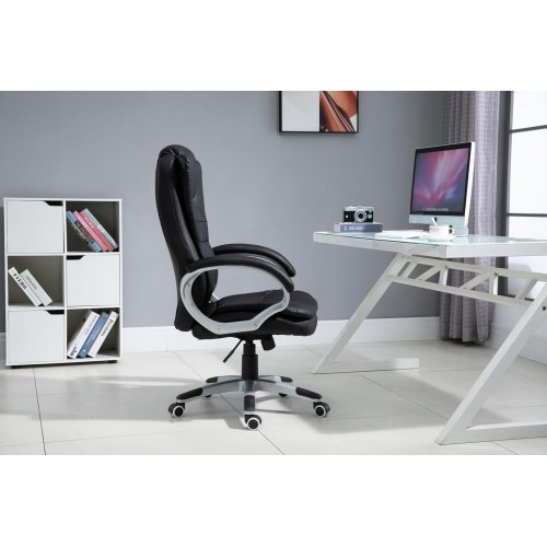 Kontorstol med massage og varme – Activejet YK7304, sort