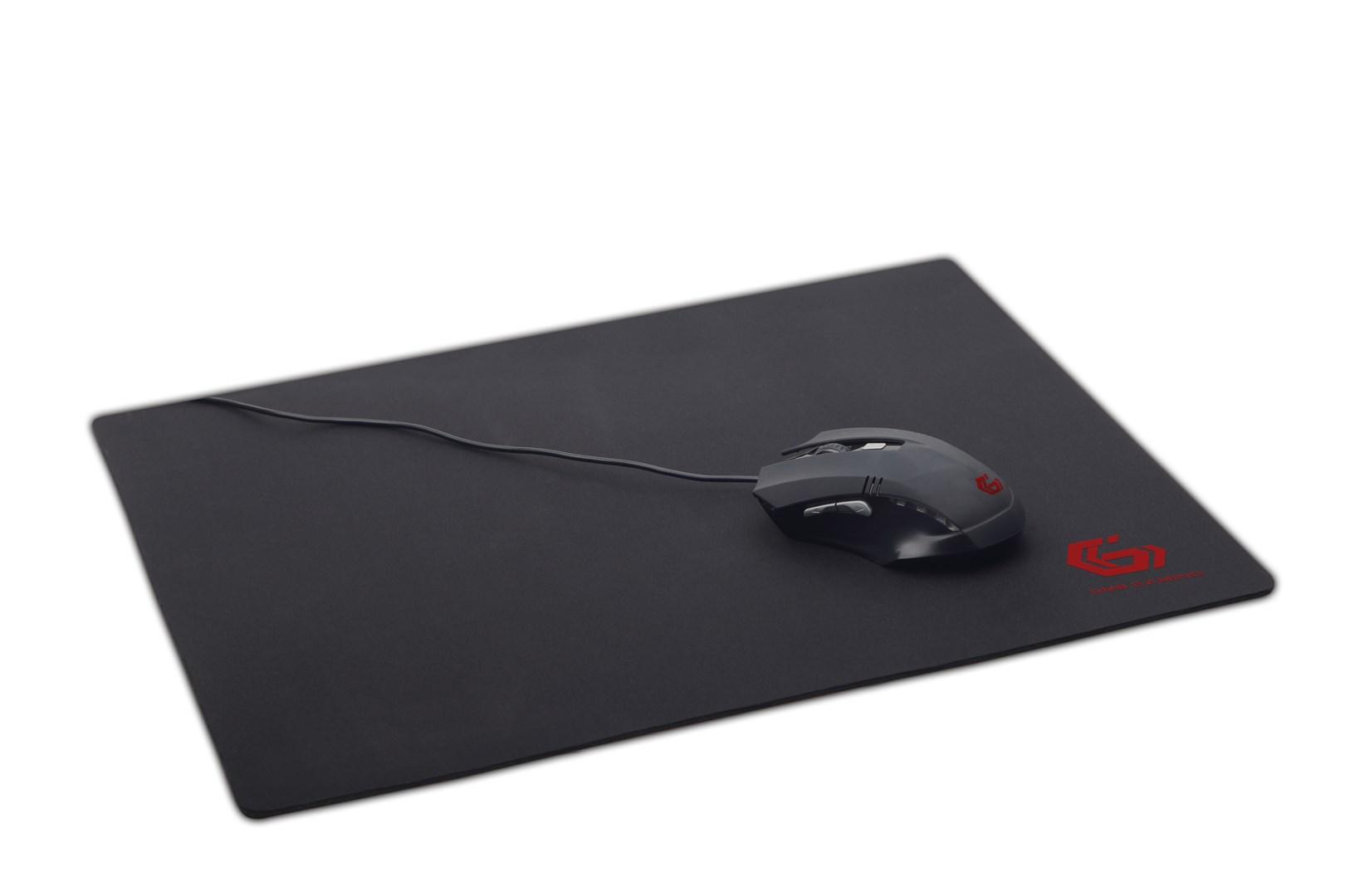 Musemåtte gaming - Gembird MP-GAME-S, sort, 25 × 20 cm billede