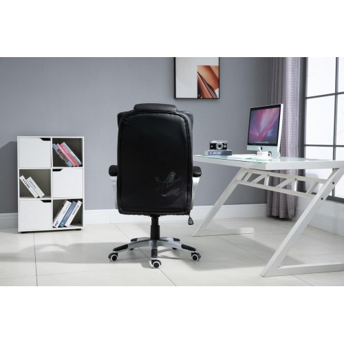 Kontorstol med massage og varme – Activejet YK7304, sort