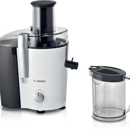 Saftpresser centrifugal – Bosch MES25A0, 700 W, sort/hvid