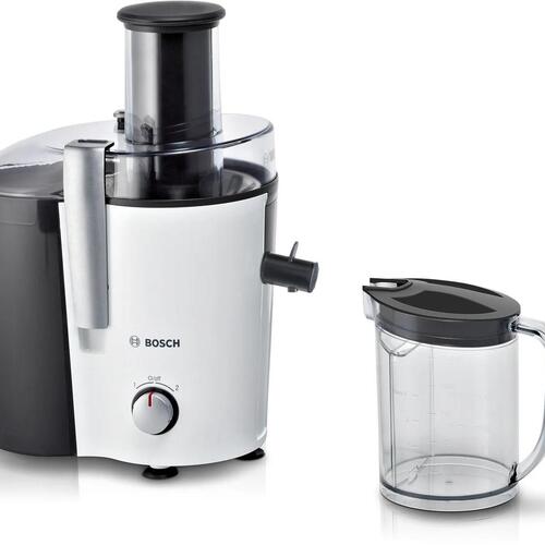 Saftpresser centrifugal – Bosch MES25A0, 700 W, sort/hvid