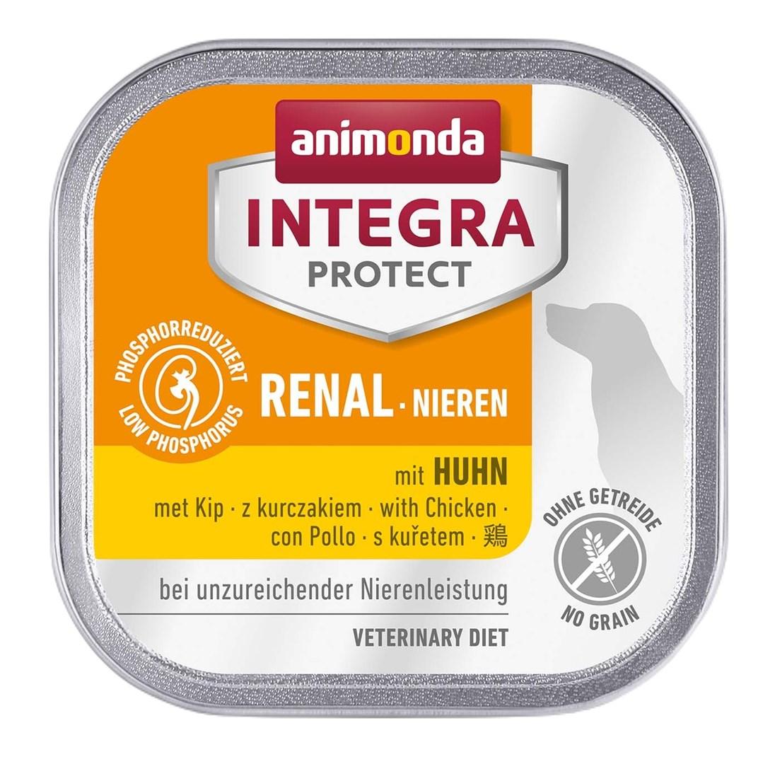 Hundefoder vådfoder Animonda Integra Protect Nyrer med kylling – 150 g