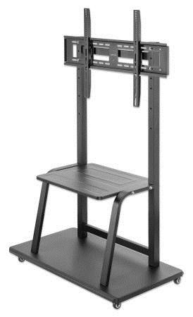 TV-vogn med skærmholder - Manhattan, 37-100", VESA 200x200 til 800x600, sort billede