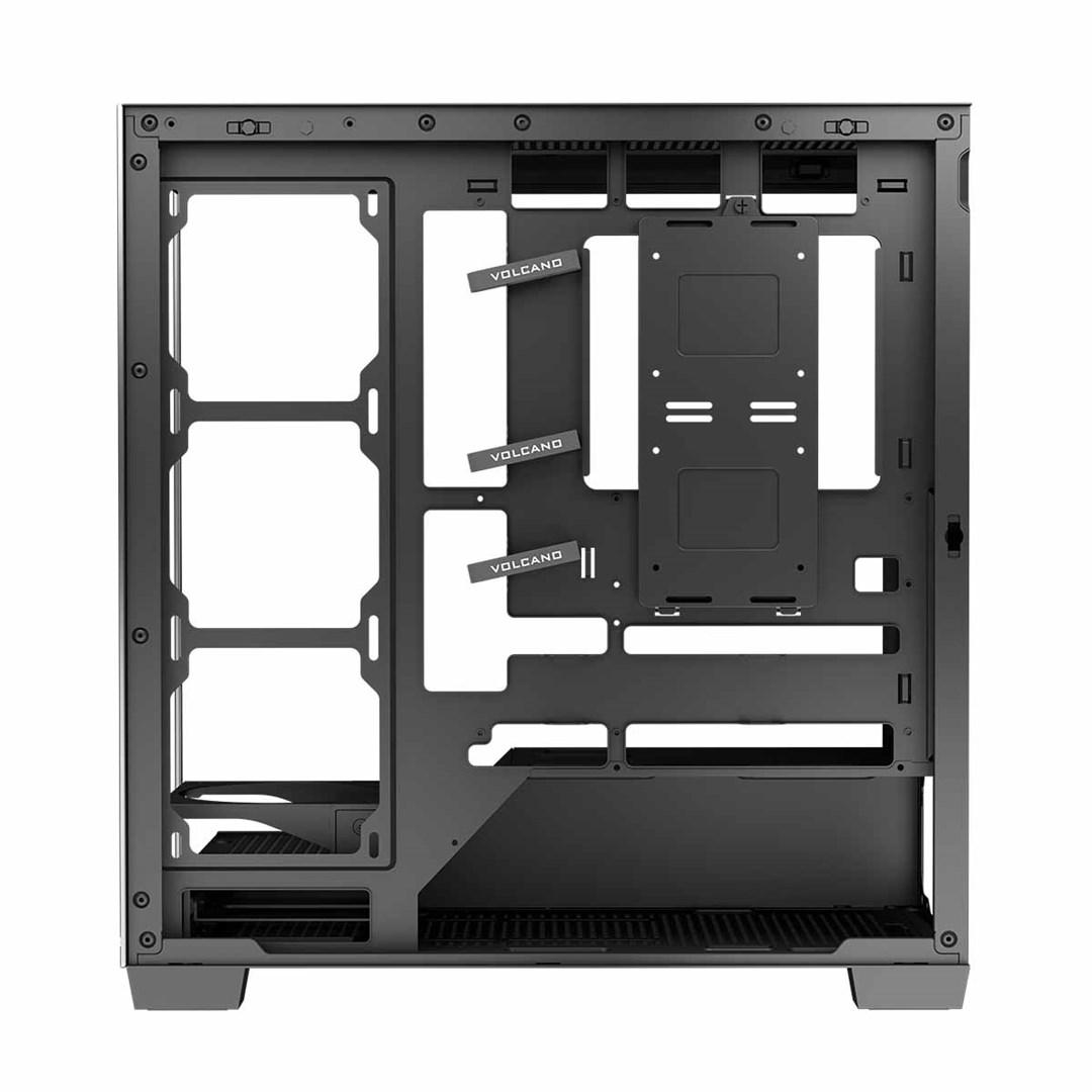 PC kabinet midi tower MODECOM Volcano Stellar – sort