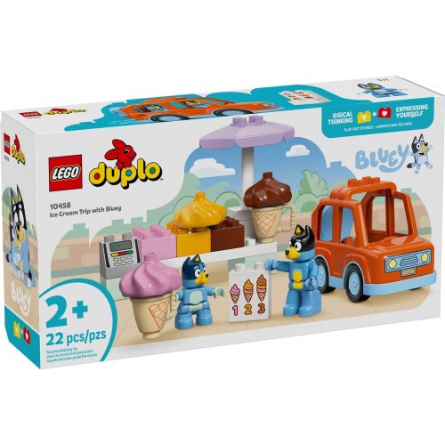 LEGO DUPLO Bluey – Isudflugt med Bluey (10458)