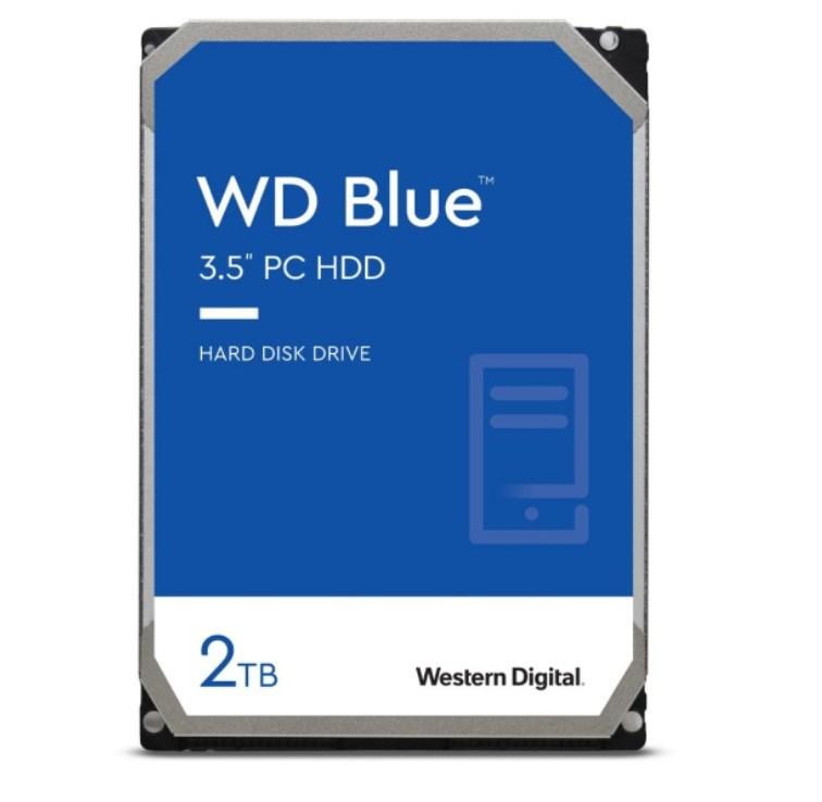 Harddisk WD Blue 2 TB 3,5" SATA HDD (WD20EARZ) billede