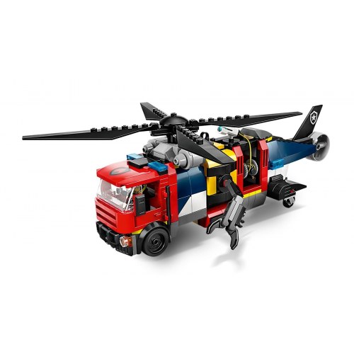 LEGO City helikopter, brandbil og ubåd Remix (60462)