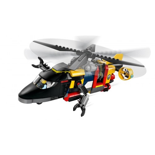 LEGO City helikopter, brandbil og ubåd Remix (60462)