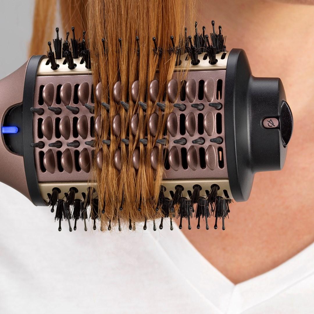 Varmluftsbørste Babyliss Air Power Volume AS95E - Champagne, 1.000 W billede