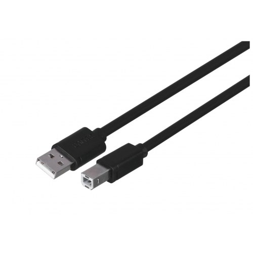 USB-kabel USB 2.0 3 m – UNITEK – USB-A til USB-B – Sort