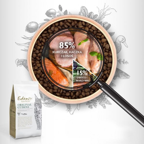 Kattemad tørfoder Eden Original Cuisine – 10 kg