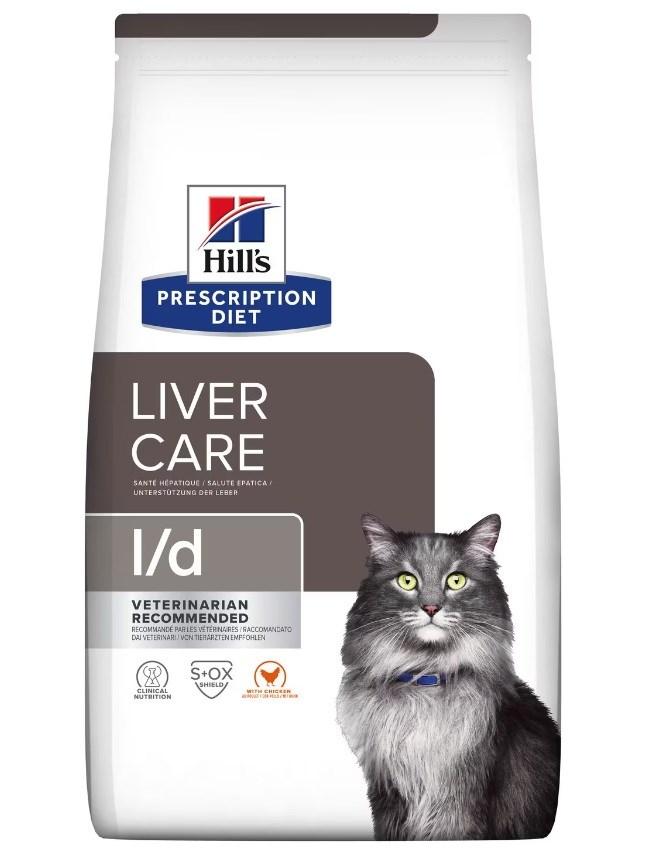Kattemad tør – Hill’s Prescription Diet Liver Care l/d 1,5 kg