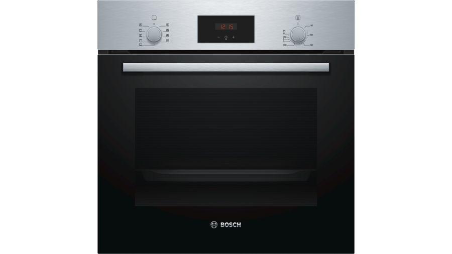 Bosch Serie | 2 HBF114ES0 - Ovn - til indbygning - niche - bredde: 56 cm - dybde: 55 cm - højde: 57.5 cm - Klasse A - rustfrit stål