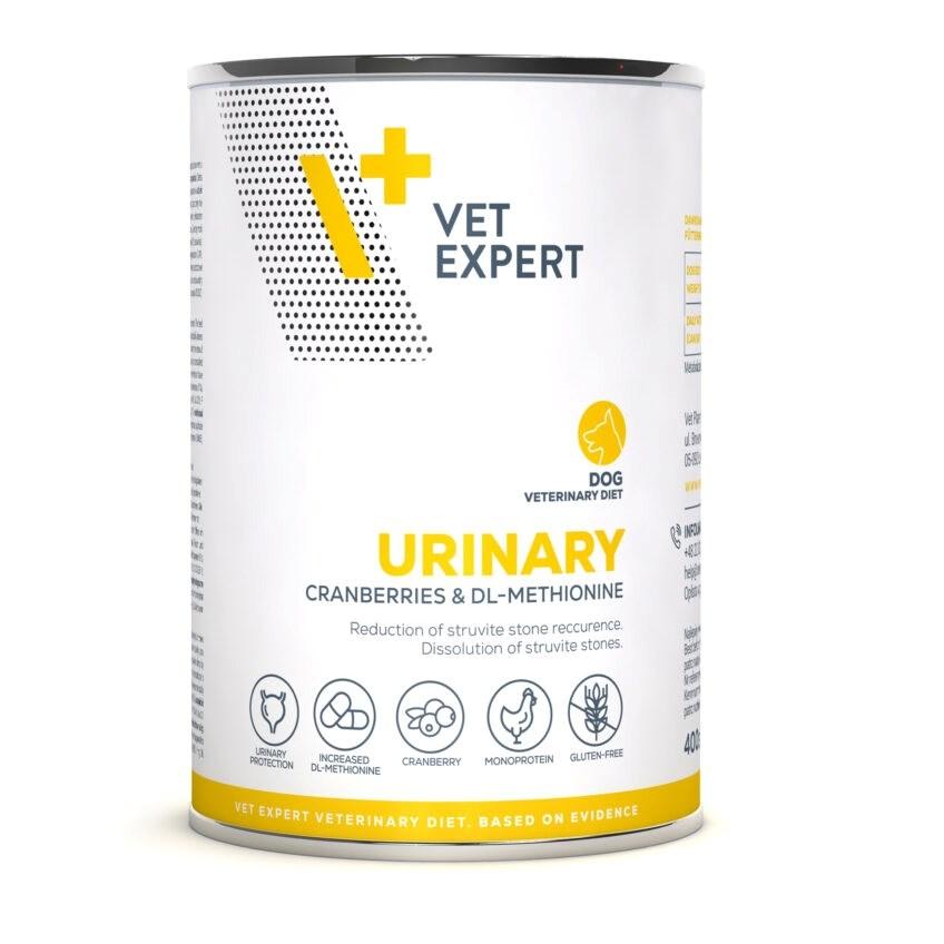 Hundefoder vådfoder VetExpert Urinary kylling 400 g