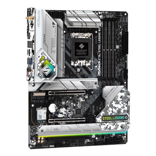 Bundkort Asrock Z790 Steel Legend WiFi – Intel Z790, LGA 1700, ATX