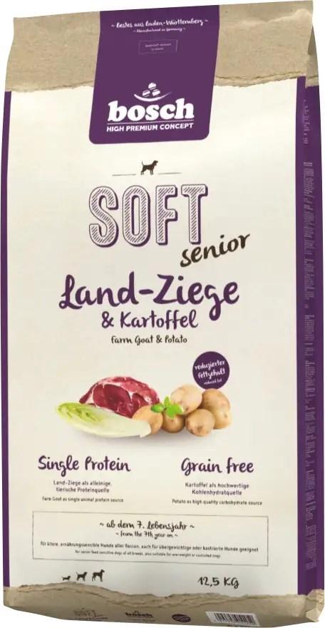 Hundefoder Bosch Soft Senior ged & kartoffel 12,5 kg billede