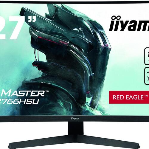 Skærm 27" iiyama G-Master G2766HSU-B1 – buet Full HD 165 Hz (sort)