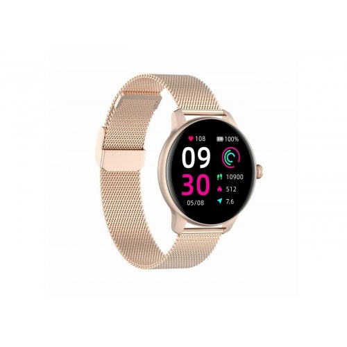 Smartwatch oromed Lady Gold Next - guld, IP68, 1,09" IPS