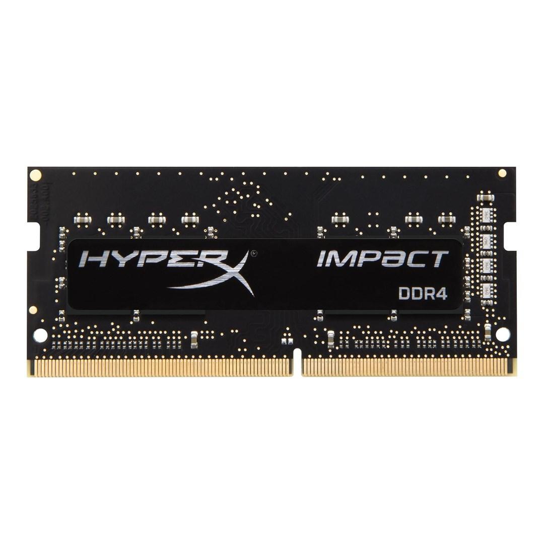 RAM DDR4 til bærbar - Kingston HyperX Impact 16 GB (1×16 GB) 3200 MHz billede