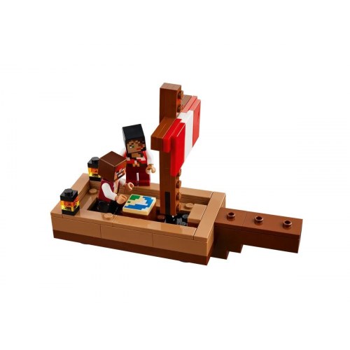 LEGO Minecraft 21259 Piratskibets Rejse byggesæt (8+, 166 dele)