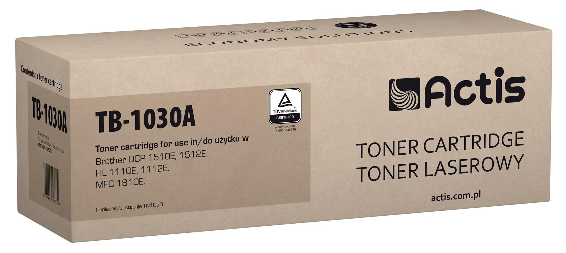 Actis TB-1030A - black - compatible - toner cartridge (alternative for: Brother TN1030)