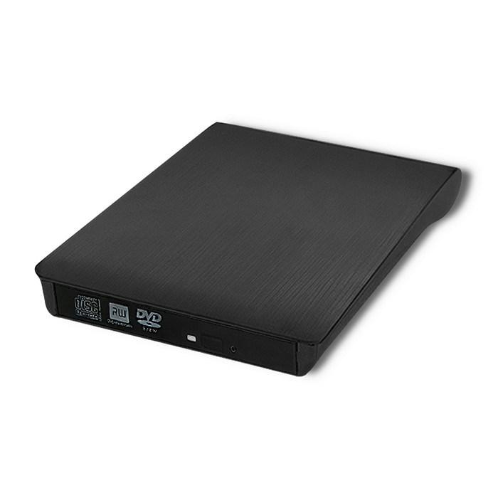 Ekstern DVD-RW drev USB 3.0 – Qoltec, sort billede