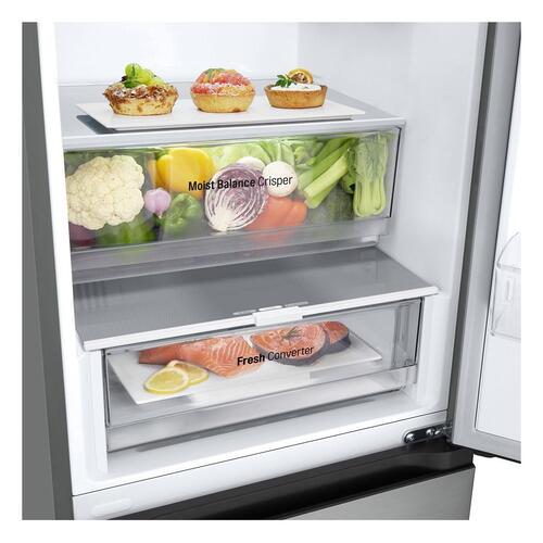 Fritstående kølefryseskab LG GBV3200DPY, 387 l, D, sølv