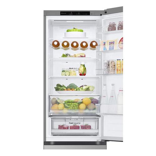 Fritstående kølefryseskab LG GBV3200DPY, 387 l, D, sølv