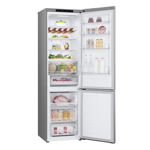 Fritstående kølefryseskab LG GBV3200DPY, 387 l, D, sølv