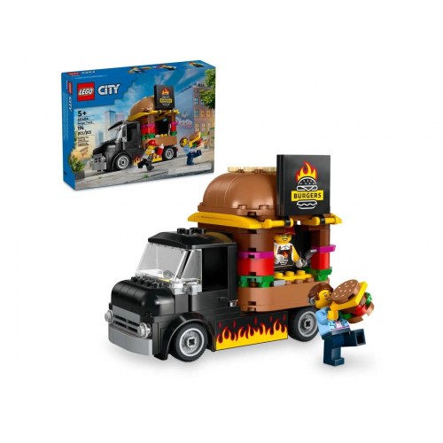 LEGO City burgertruck 60404 – byggesæt til børn 5+