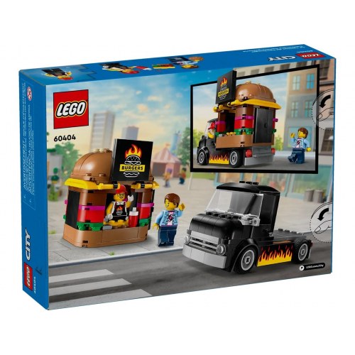 LEGO City burgertruck 60404 – byggesæt til børn 5+
