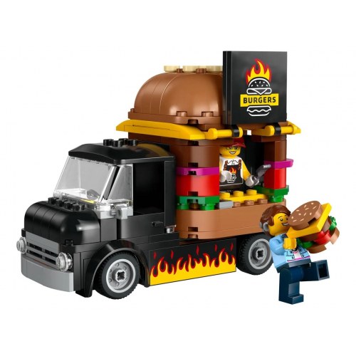 LEGO City burgertruck 60404 – byggesæt til børn 5+