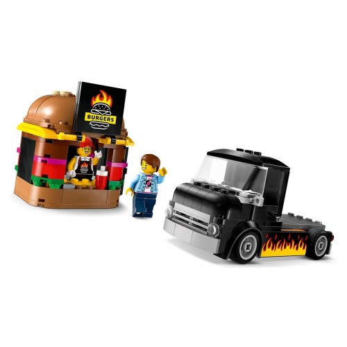 LEGO City burgertruck 60404 – byggesæt til børn 5+