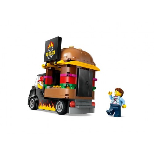 LEGO City burgertruck 60404 – byggesæt til børn 5+