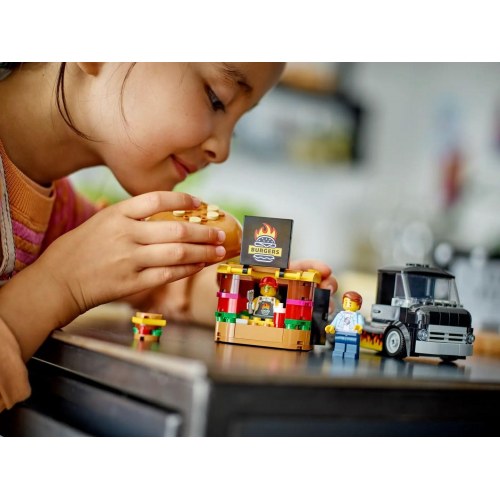 LEGO City burgertruck 60404 – byggesæt til børn 5+