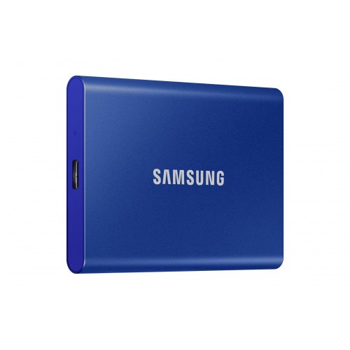 Ekstern SSD Samsung T7 2 TB USB-C 3.2 Gen 2 – Blå