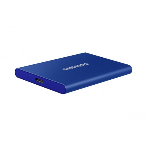 Ekstern SSD Samsung T7 2 TB USB-C 3.2 Gen 2 – Blå