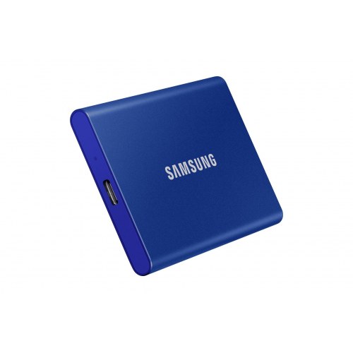 Ekstern SSD Samsung T7 2 TB USB-C 3.2 Gen 2 – Blå