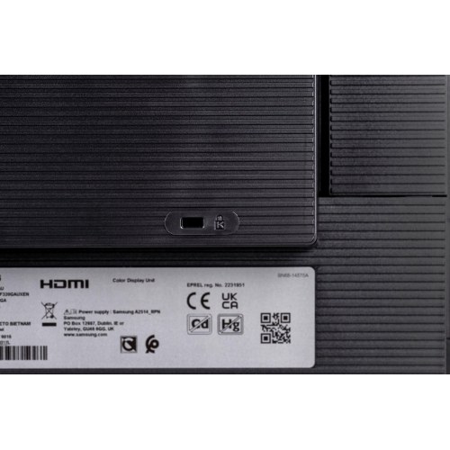 Skærm 24" Samsung S24F320GAU – Full HD IPS, 120 Hz, sort