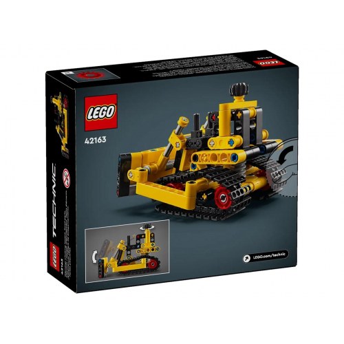 LEGO Technic 42163 kraftig bulldozer