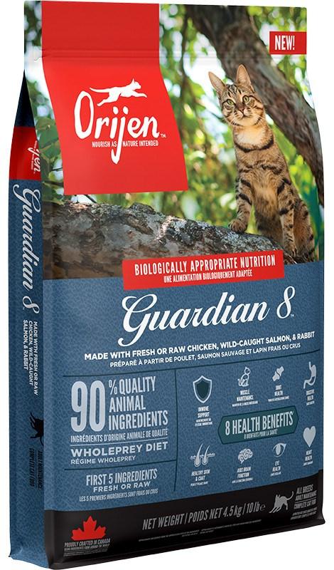Kattemad tørfoder Orijen Guardian 8 – 4,5 kg billede