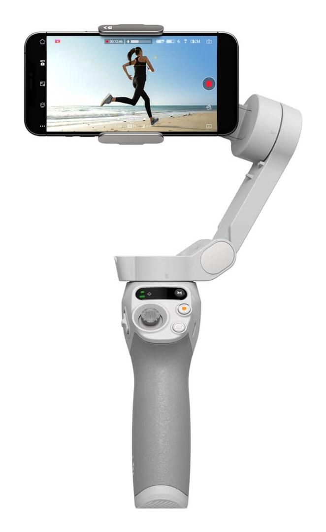 Gimbal til smartphone – DJI Osmo Mobile SE, grå/hvid