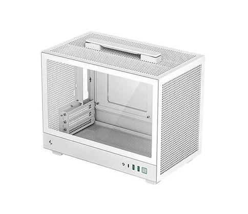 PC kabinet DeepCool CH160 Mesh hvid – Mini-ITX SFF