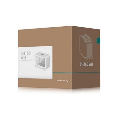 PC kabinet DeepCool CH160 Mesh hvid – Mini-ITX SFF