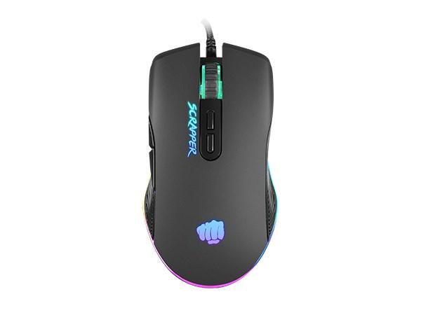Gaming mus FURY Scrapper - ambidextrøs, USB, 6.400 DPI billede