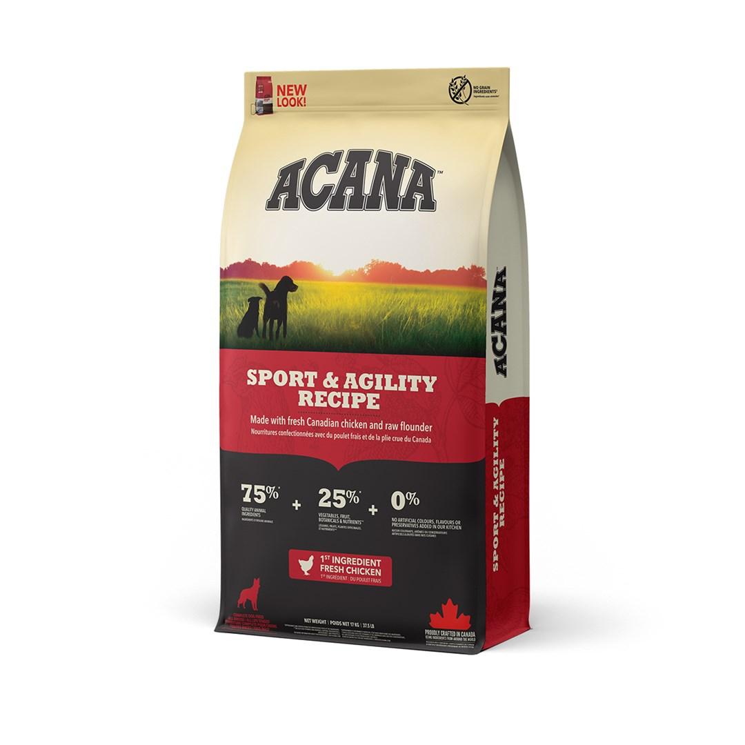 Hundefoder tørfoder ACANA Sport & Agility – 17 kg billede