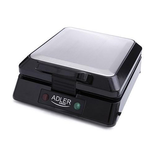 Vaffeljern 4 stk – Adler AD 3036, sort/grå, 1.500 W billede