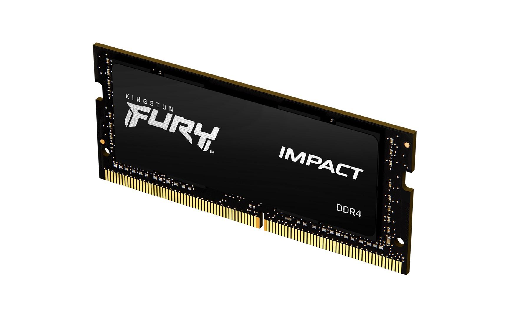 RAM til bærbar Kingston FURY Impact 32 GB DDR4 3200 MT/s CL20 (SO-DIMM) billede